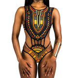 African Printed Swimwear
