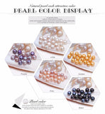 Freshwater Pearl Jewelry Sets Necklace Earrings Shell Design For Women