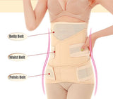 3 in 1 Postpartum Support - Recovery Belly Wrap Girdle Support Band Belt Body Shaper