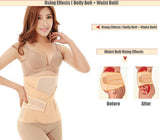 3 in 1 Postpartum Support - Recovery Belly Wrap Girdle Support Band Belt Body Shaper
