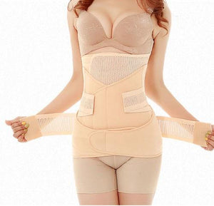 3 in 1 Postpartum Support - Recovery Belly Wrap Girdle Support Band Belt Body Shaper