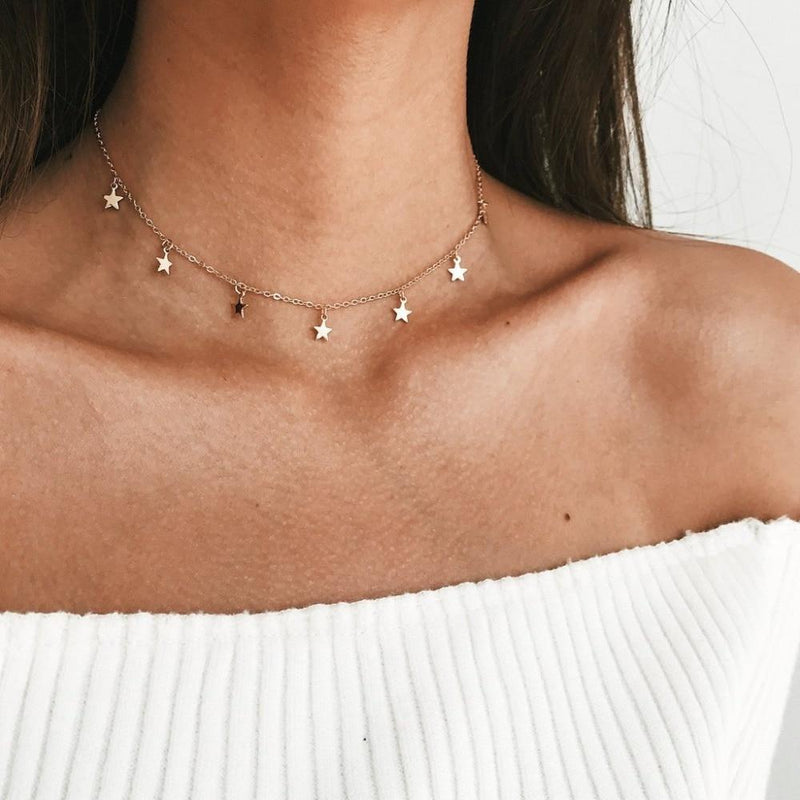Star Choker Necklace