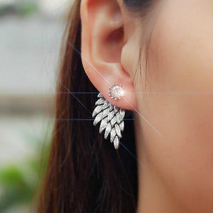 Angel Rhinestone Earrings