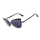 Cat Ear Metal Spectacle Sunglasses