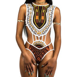 African Printed Swimwear