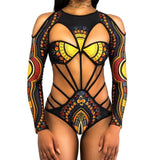 African Printed Swimwear