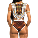 African Printed Swimwear