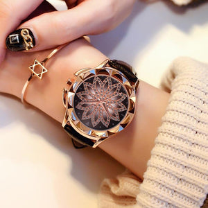 Shock Resistance Casual Crystal Watch