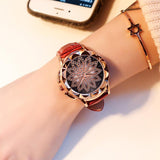 Shock Resistance Casual Crystal Watch