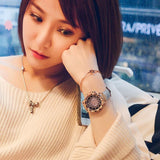 Shock Resistance Casual Crystal Watch
