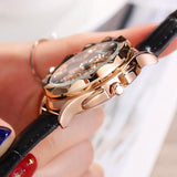 Shock Resistance Casual Crystal Watch