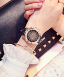 Shock Resistance Casual Crystal Watch