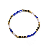 Bohemian Trees Feather Charm Crystal Bracelets 5pcs/set