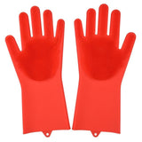 Magic Rubber Silicone Dish Washing Gloves