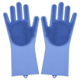 Magic Rubber Silicone Dish Washing Gloves
