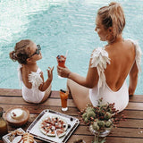 Lovely Wing Push Up Bikini Swimsuit