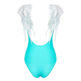 Lovely Wing Push Up Bikini Swimsuit