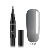 3 In 1 Gel Nail Varnish Pen Glitter (60 Colors)