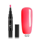 3 In 1 Gel Nail Varnish Pen Glitter (60 Colors)