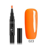 3 In 1 Gel Nail Varnish Pen Glitter (60 Colors)