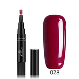 3 In 1 Gel Nail Varnish Pen Glitter (60 Colors)