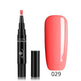 3 In 1 Gel Nail Varnish Pen Glitter (60 Colors)