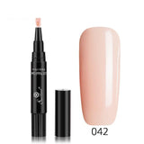 3 In 1 Gel Nail Varnish Pen Glitter (60 Colors)