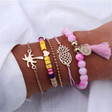 Stylish Bracelets 4 Pcs/ Set