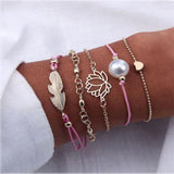 Stylish Bracelets 4 Pcs/ Set