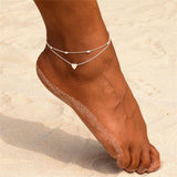 Heart Barefoot Sandals Foot Jewelry