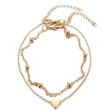 Heart Barefoot Sandals Foot Jewelry