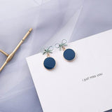 Blue Geometric Acrylic Bump Party Beach Jewelry