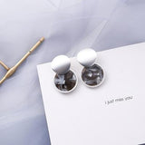 Blue Geometric Acrylic Bump Party Beach Jewelry