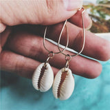 Trendy Sea Shell Earrings