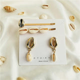 Trendy Sea Shell Earrings